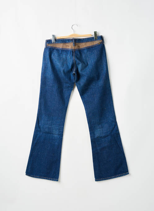 Jeans bootcut stretch taille basse bleu MELTIN'POT femme
