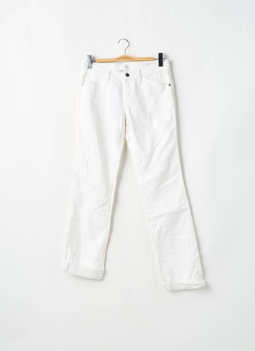 Jeans coupe droite blanc MELTIN'POT pour femme