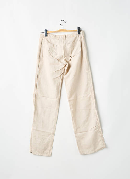 Pantalon droit beige MAGGIE pour femme