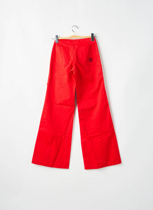 Pantalon flare rouge LA BRIGADA INTERNACIONAL pour femme