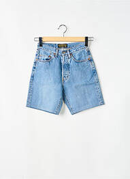 Bermuda coupe droite bleu REDWOOD femme