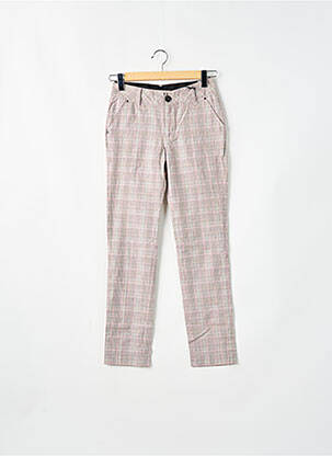 Pantalon slim poches beige RWD femme