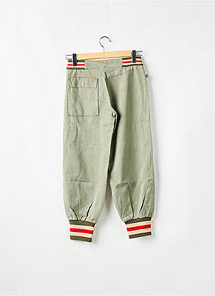 Pantalon 7/8 taille élastique taille normale vert RWD femme