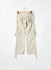 Pantalon cargo beige RWD pour femme seconde vue