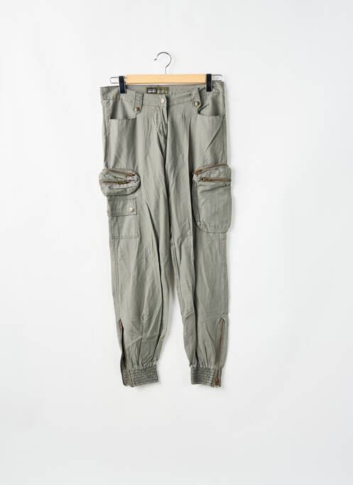 Pantalon cargo vert RWD pour femme