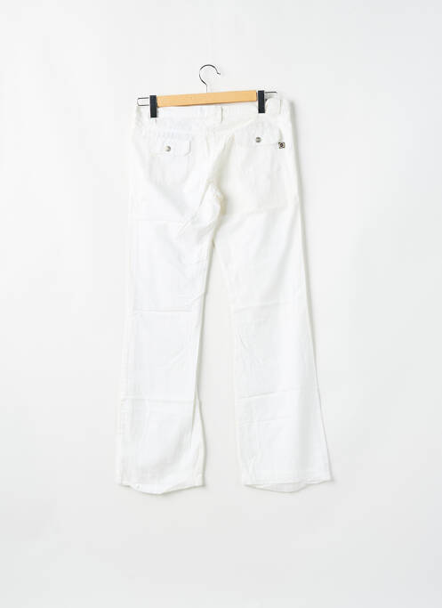 Pantalon droit blanc RWD pour femme