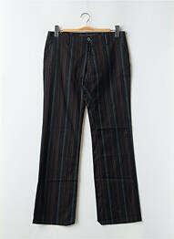 Pantalon droit stretch taille normale noir FREEMAN T.PORTER femme