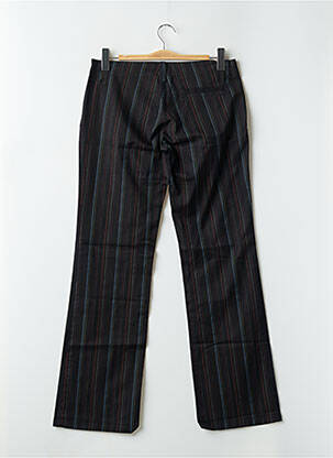 Pantalon droit stretch taille normale noir FREEMAN T.PORTER femme