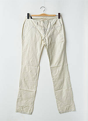 Pantalon slim taille basse taille basse beige FREEMAN T.PORTER femme
