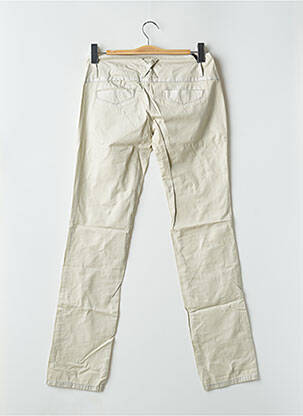 Pantalon slim taille basse taille basse beige FREEMAN T.PORTER femme