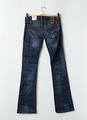 Jeans bootcut stretch taille basse bleu FREEMAN T.PORTER femme