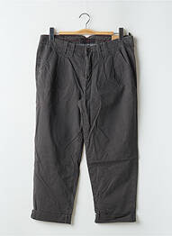 Pantacourt tissage popeline taille normale gris FREEMAN T.PORTER femme