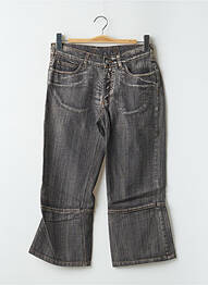 Pantacourt coupe droite taille normale gris FREEMAN T.PORTER femme