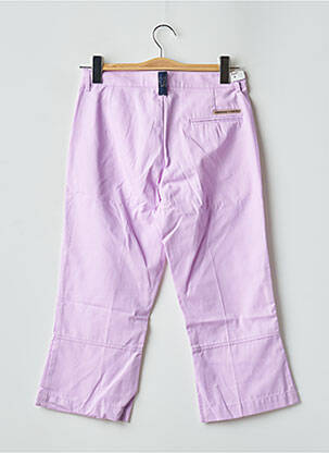 Pantacourt taille haute taille haute violet FREEMAN T.PORTER femme