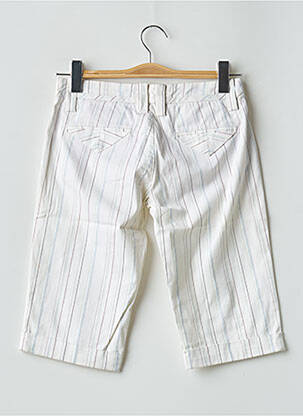 Bermuda taille basse taille basse blanc FREEMAN T.PORTER femme