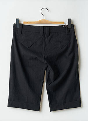 Bermuda slim taille basse noir FREEMAN T.PORTER femme