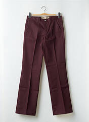 Pantalon droit rouge FREEMAN T.PORTER pour femme seconde vue