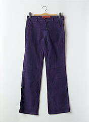 Pantalon flare violet FREEMAN T.PORTER pour femme seconde vue