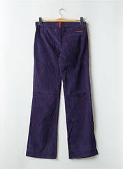 Pantalon flare violet FREEMAN T.PORTER pour femme seconde vue