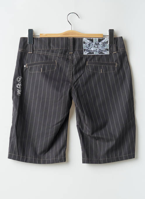 Bermuda gris FREEMAN T.PORTER pour femme