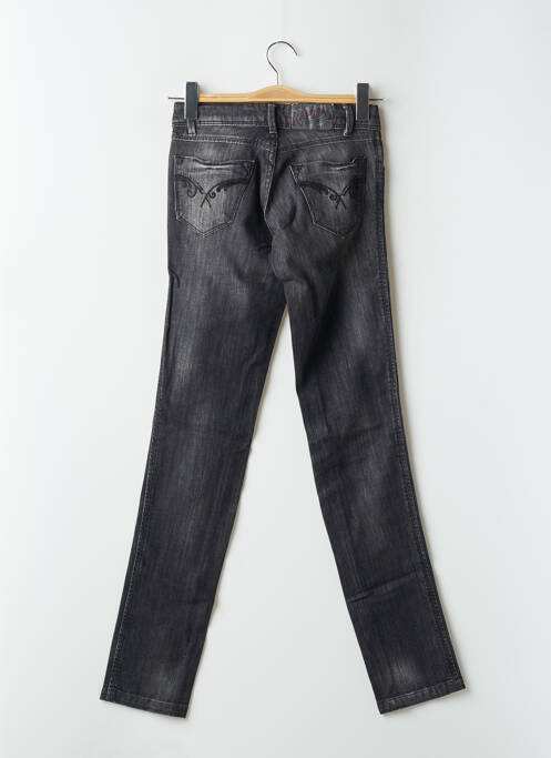 Jeans coupe slim gris KAPORAL pour femme