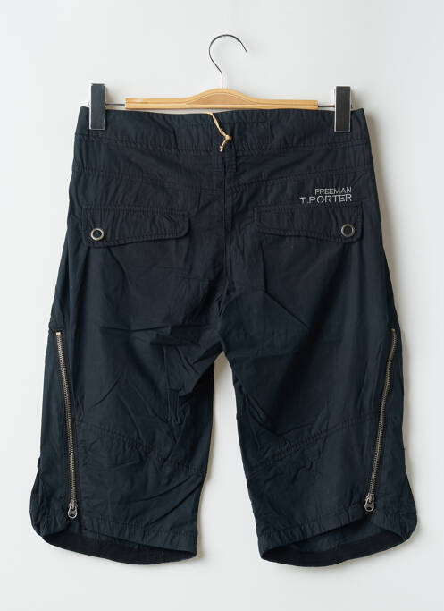 Pantacourt noir FREEMAN T.PORTER femme