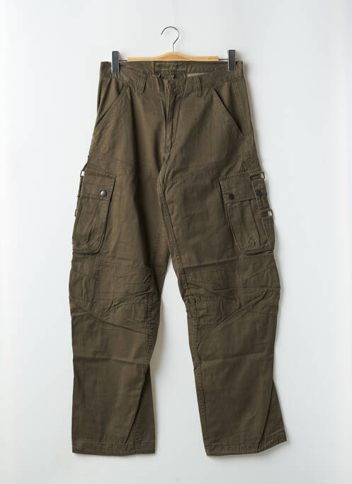 Pantalon cargo vert FREEMAN T.PORTER pour homme