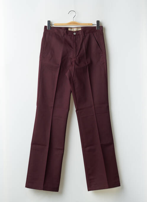 Pantalon droit rouge FREEMAN T.PORTER pour femme