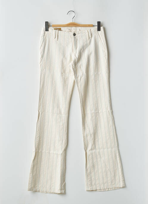 Pantalon flare beige FREEMAN T.PORTER pour femme