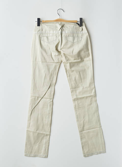 Pantalon slim beige FREEMAN T.PORTER pour femme