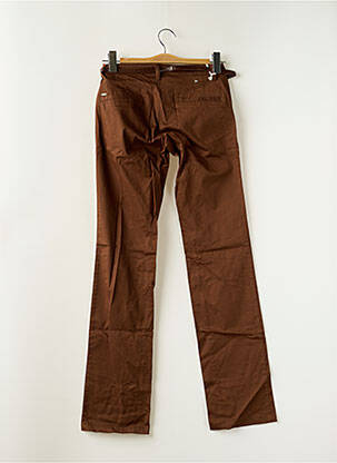 Pantalon chino taille basse taille basse marron SALSA femme