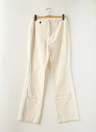 Pantalon flare taille normale taille normale beige SCHOOL RAG femme