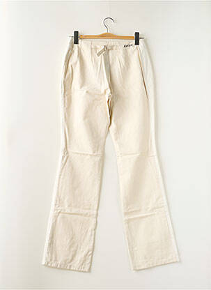 Pantalon flare taille normale taille normale beige SCHOOL RAG femme
