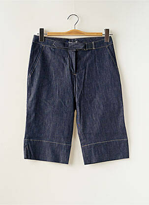 Corsaire tissage denim taille normale bleu SCHOOL RAG femme