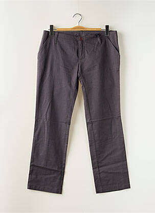 Pantalon chino taille basse taille basse gris SPIRIT OF GANG femme