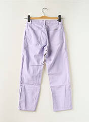 Pantalon 7/8 violet SCHOOL RAG pour femme seconde vue