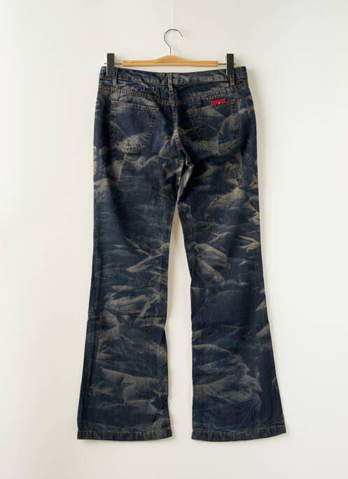 Jean coupe flare bleu SCHOOL RAG pour femme