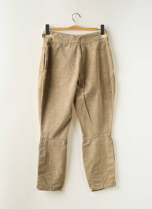 Pantalon 7/8 beige SCHOOL RAG pour femme