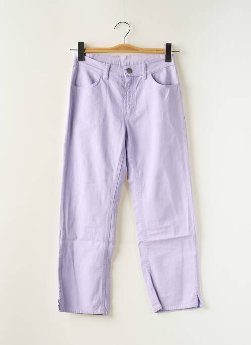 Pantalon 7/8 violet SCHOOL RAG pour femme