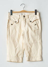 Pantacourt taille normale taille normale beige APRIL 77 femme