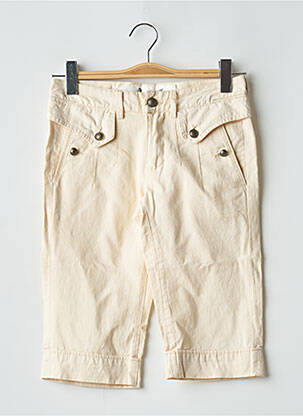 Pantacourt taille normale taille normale beige APRIL 77 femme