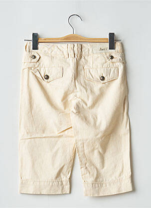 Pantacourt taille normale taille normale beige APRIL 77 femme