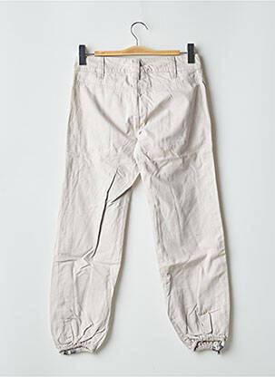 Pantalon 7/8 stretch taille normale gris BE YOU K femme
