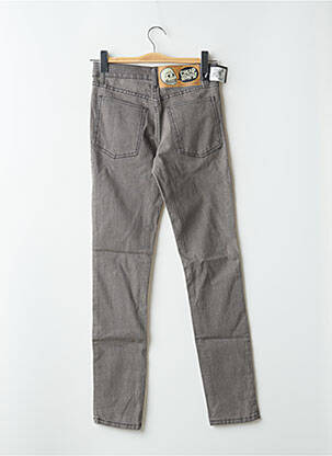 Jeans coupe slim stretch taille haute gris CHEAP MONDAY femme