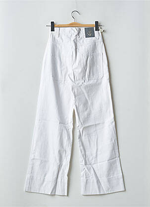 Jean coupe flare taille haute taille haute blanc CHEAP MONDAY femme