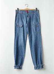 Jeans coupe droite taille basse taille basse bleu CIMARRON femme