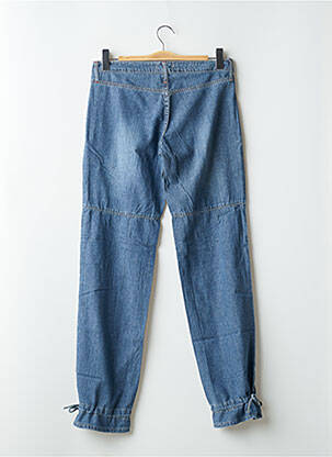 Jeans coupe droite stretch taille basse bleu CIMARRON femme