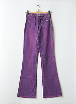 Jeans bootcut taille haute taille haute violet CIMARRON femme