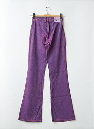 Jeans bootcut taille haute taille haute violet CIMARRON femme
