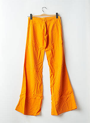 Jean coupe flare taille basse taille basse orange CIMARRON femme